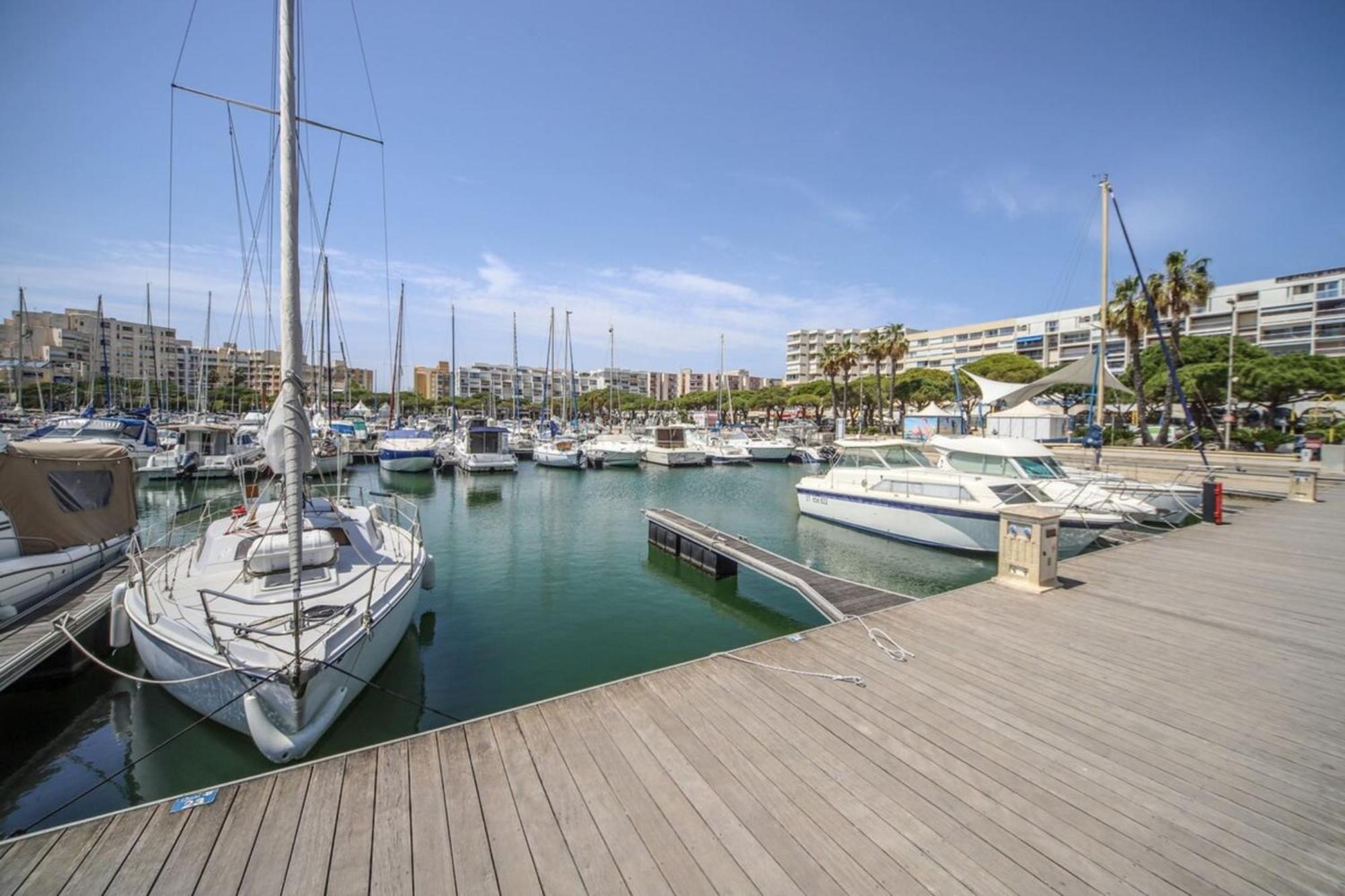 Le Bella Vista Vue Port Carnon Proche Plage Mauguio Buitenkant foto