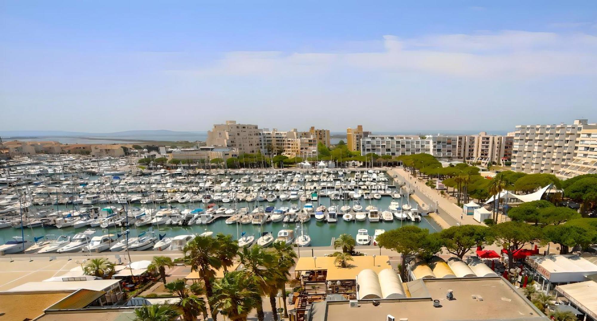 Le Bella Vista Vue Port Carnon Proche Plage Mauguio Buitenkant foto